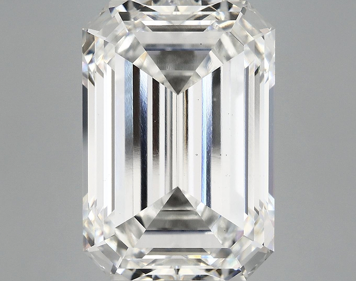 12.46 Carat Emerald Shaped Ideal Cut VS2 IGI Certified Lab Grown Diamond