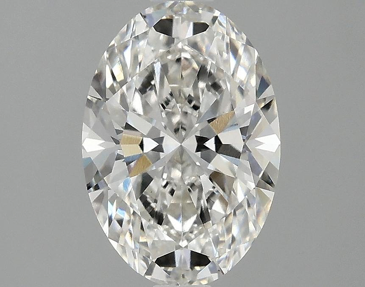 1.57 Carat Oval Shaped Ideal Cut VVS2 IGI Certified Lab Grown Diamond