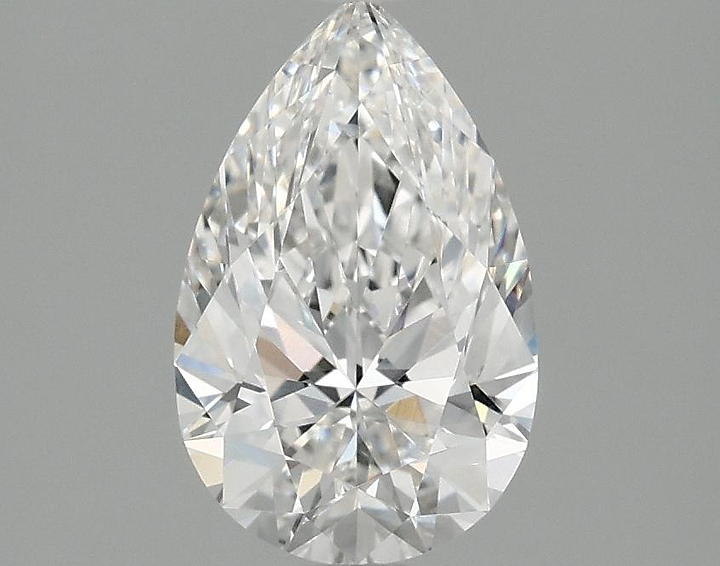 1.51 Carat Pear Shaped Ideal Cut VVS1 IGI Certified Lab Grown Diamond