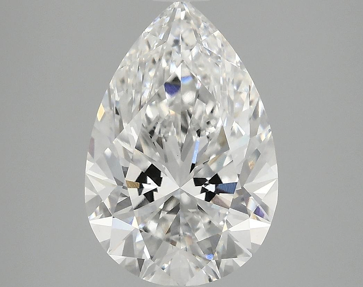 3.05 Carat Pear Shaped Excellent Cut VVS2 IGI Certified Lab Grown Diamond