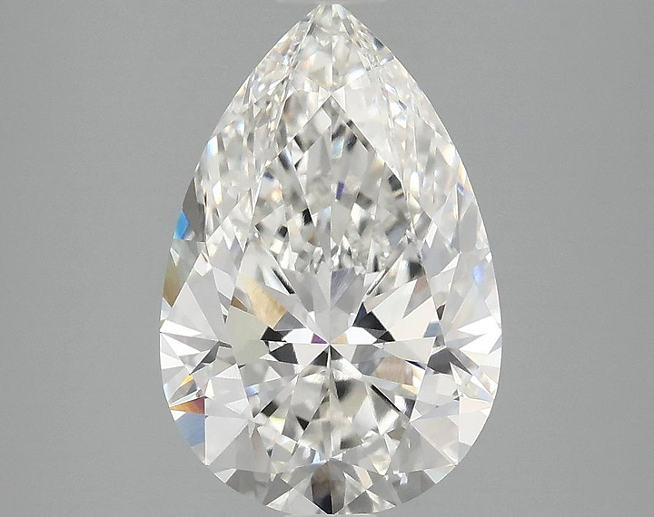 3.02 Carat Pear Shaped Excellent Cut VVS2 IGI Certified Lab Grown Diamond