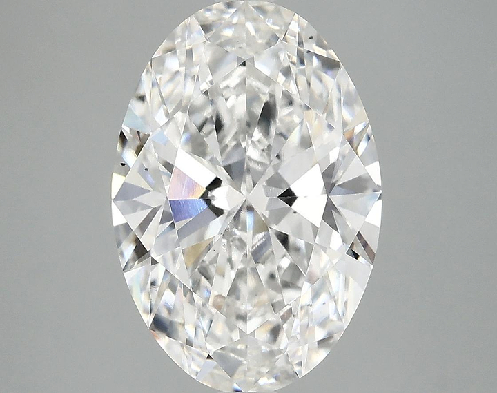 3.85 Carat Oval Shaped Ideal Cut VS2 IGI Certified Lab Grown Diamond