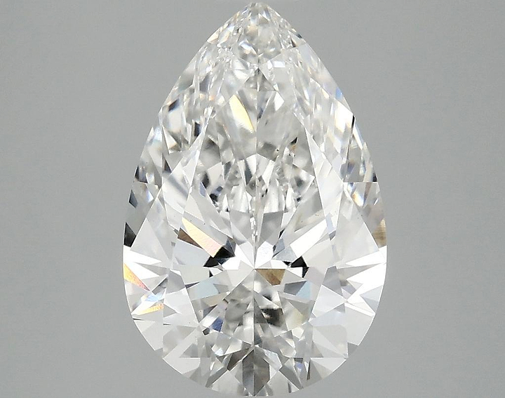 2.57 Carat Pear Shaped Excellent Cut VS1 IGI Certified Lab Grown Diamond