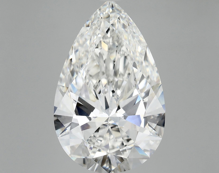 10.05 Carat Pear Shaped Ideal Cut VVS2 IGI Certified Lab Grown Diamond