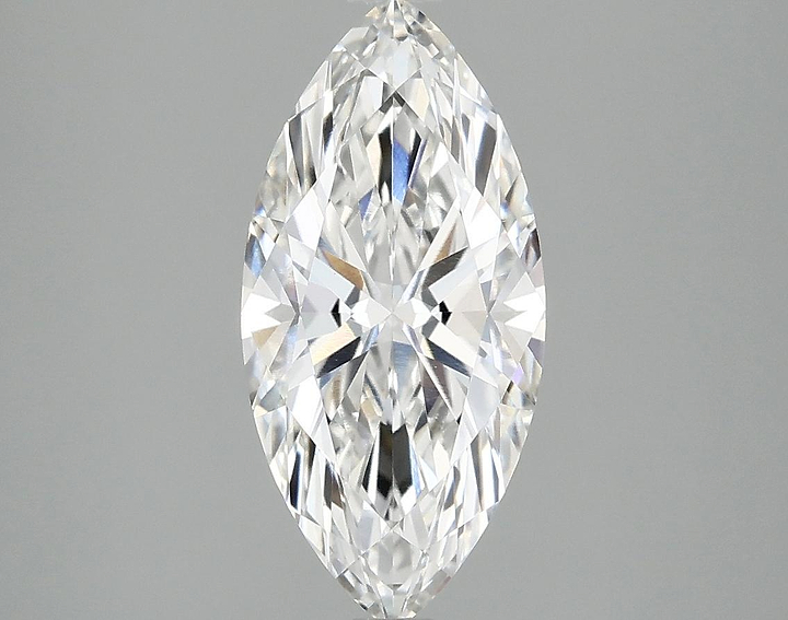 2.02 Carat Marquise Shaped Excellent Cut VVS2 IGI Certified Lab Grown Diamond