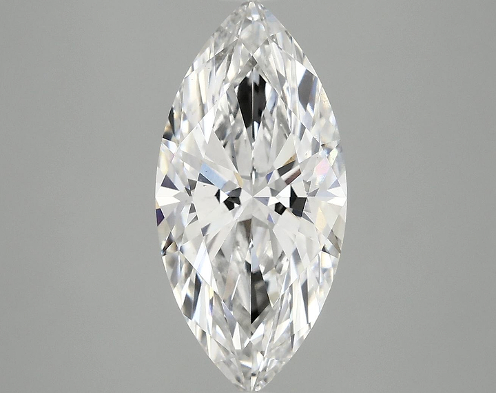 3.08 Carat Marquise Shaped Excellent Cut VS2 IGI Certified Lab Grown Diamond