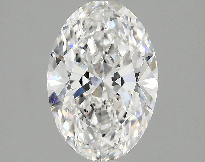 1.55 Carat Oval Shaped Ideal Cut VVS2 IGI Certified Lab Grown Diamond