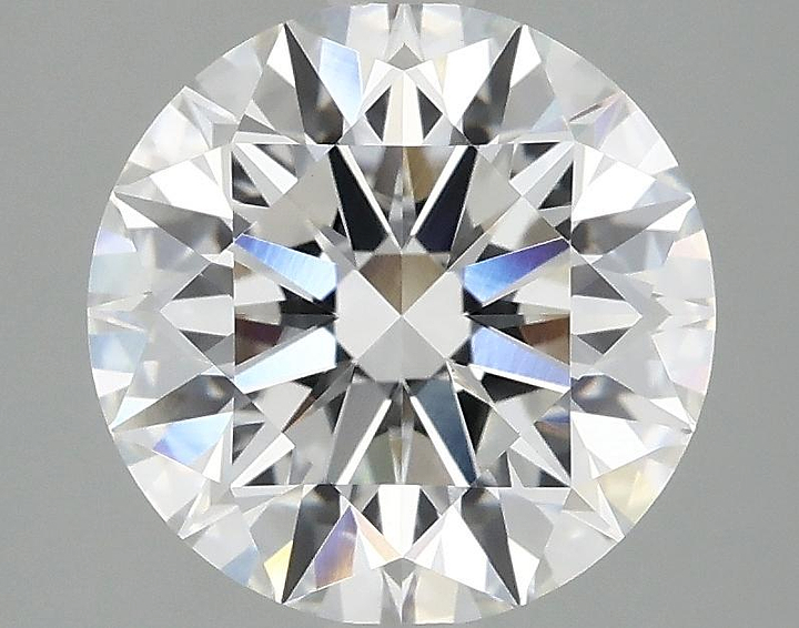 3.09 Carat Round Shaped Ideal Cut VVS2 IGI Certified Lab Grown Diamond