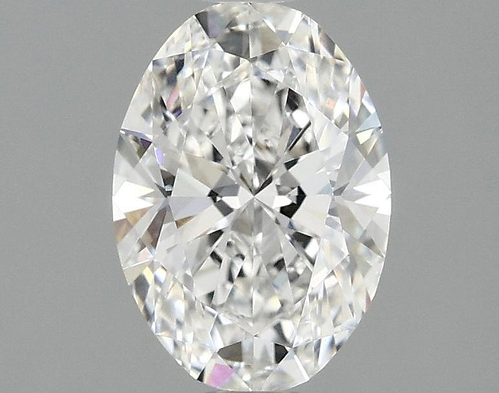1.45 Carat Oval Shaped Ideal Cut VVS2 IGI Certified Lab Grown Diamond