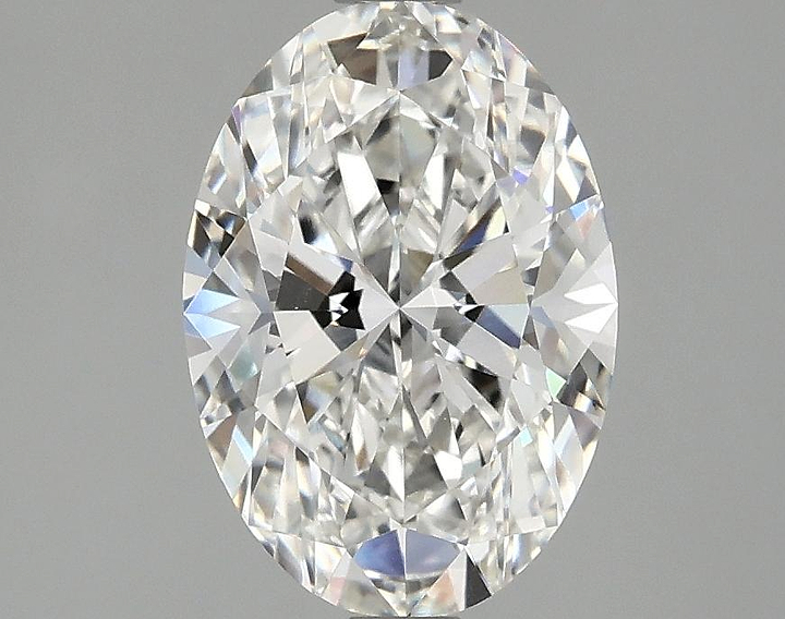 2.03 Carat Oval Shaped Ideal Cut VVS2 IGI Certified Lab Grown Diamond
