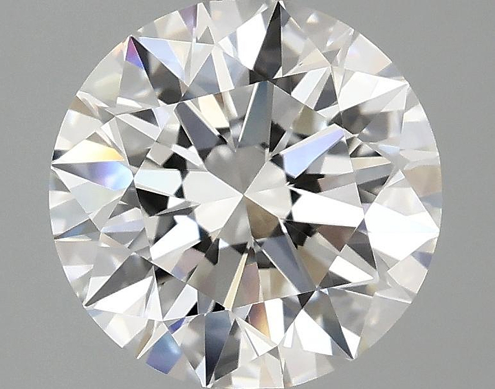 2.58 Carat Round Shaped Ideal Cut VVS2 IGI Certified Lab Grown Diamond
