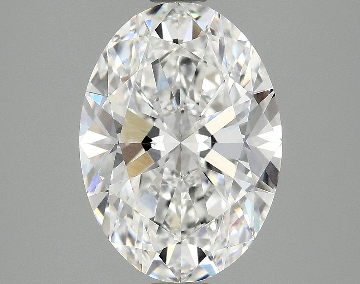 3.09 Carat Oval Shaped Ideal Cut VVS2 IGI Certified Lab Grown Diamond