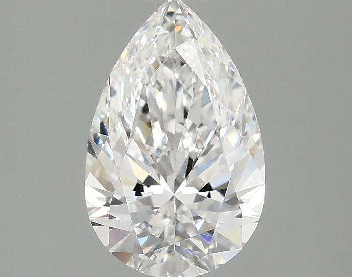 1.51 Carat Pear Shaped Ideal Cut VVS2 IGI Certified Lab Grown Diamond