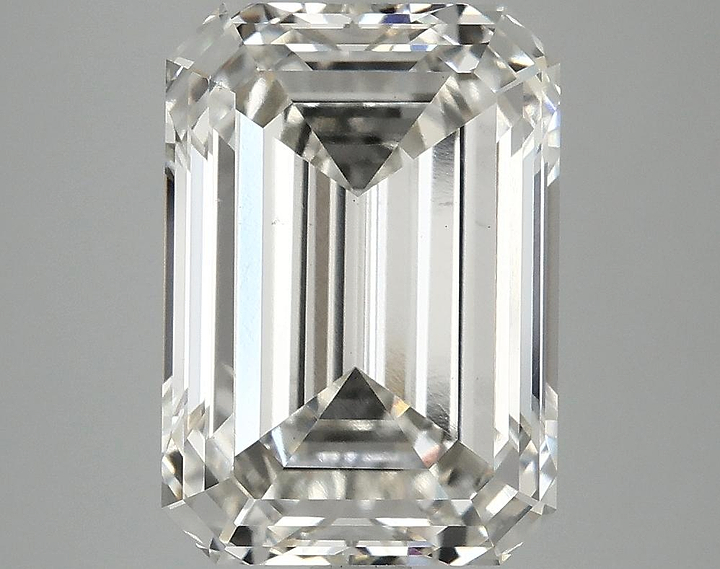 5.06 Carat Emerald Shaped Ideal Cut VS1 IGI Certified Lab Grown Diamond