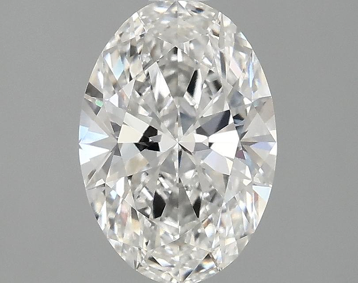 1.59 Carat Oval Shaped Ideal Cut VVS2 IGI Certified Lab Grown Diamond