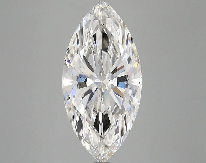 5.07 Carat Marquise Shaped Excellent Cut SI1 IGI Certified Lab Grown Diamond