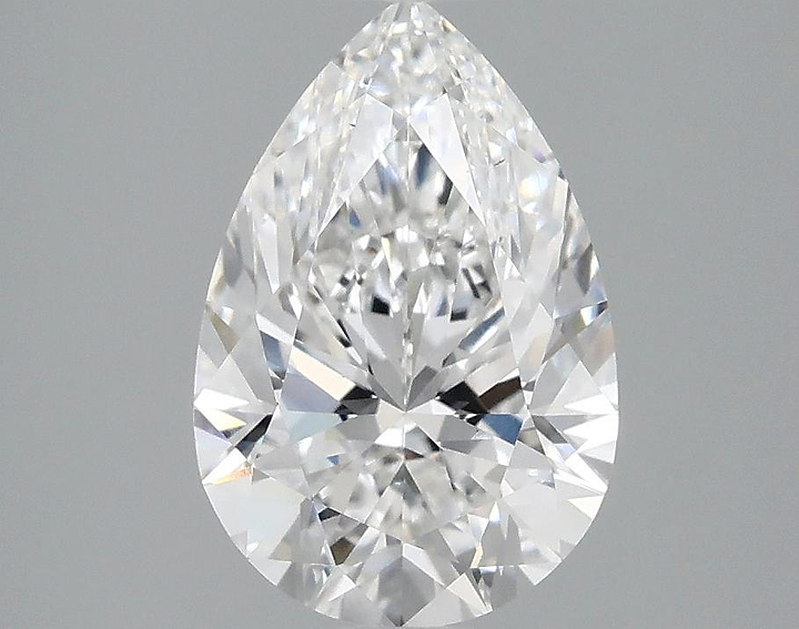 2.1 Carat Pear Shaped Excellent Cut VS2 IGI Certified Lab Grown Diamond
