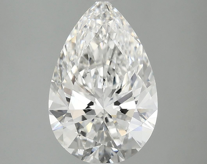 3.07 Carat Pear Shaped Excellent Cut VS1 IGI Certified Lab Grown Diamond