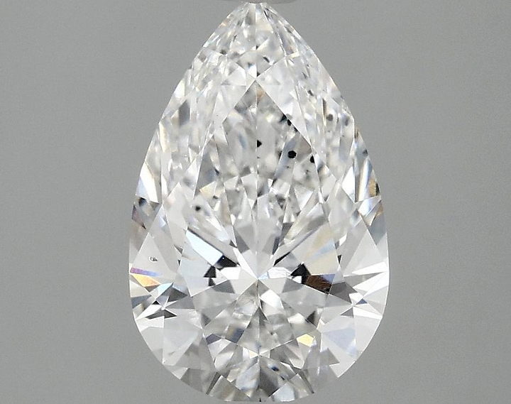 1.86 Carat Pear Shaped Ideal Cut SI1 IGI Certified Lab Grown Diamond