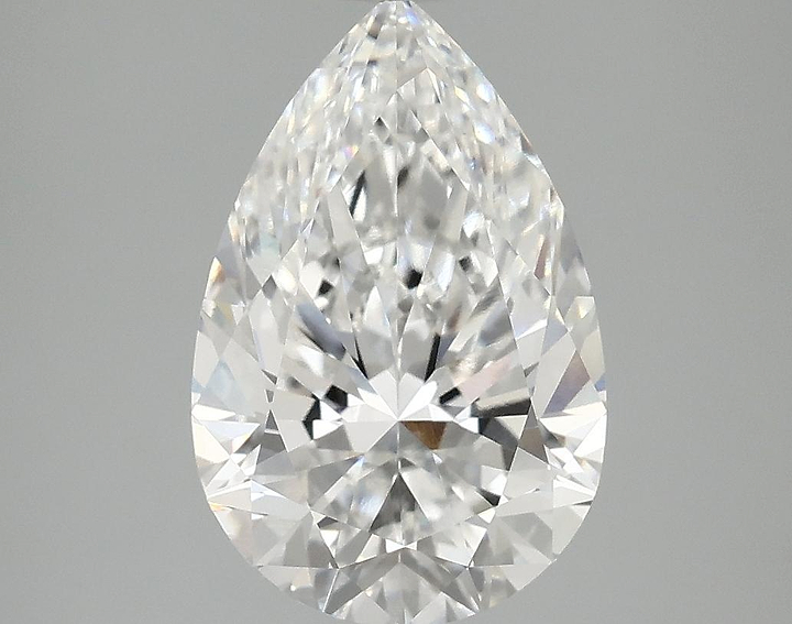 3.09 Carat Pear Shaped Excellent Cut VS1 IGI Certified Lab Grown Diamond