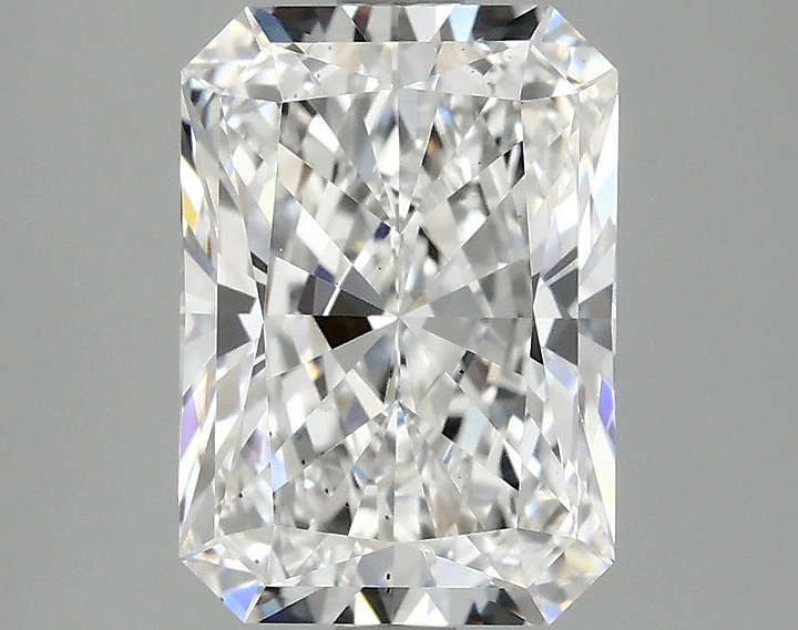 3.09 Carat Radiant Shaped Ideal Cut VS2 IGI Certified Lab Grown Diamond