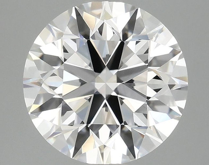 2.97 Carat Round Shaped Excellent Cut VVS2 IGI Certified Lab Grown Diamond