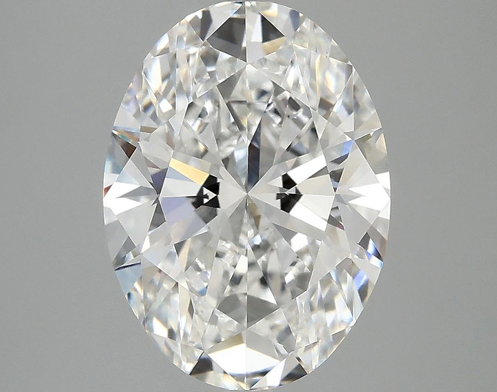 3.93 Carat Oval Shaped Excellent Cut VVS2 IGI Certified Lab Grown Diamond