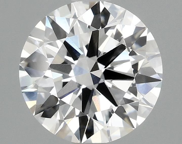 1.58 Carat Round Shaped Ideal Cut VVS2 IGI Certified Lab Grown Diamond