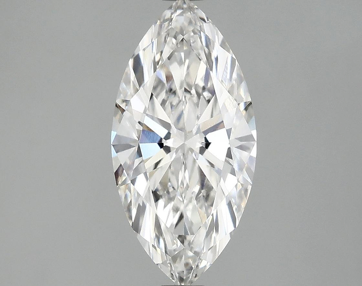 2.04 Carat Marquise Shaped Ideal Cut VVS2 IGI Certified Lab Grown Diamond