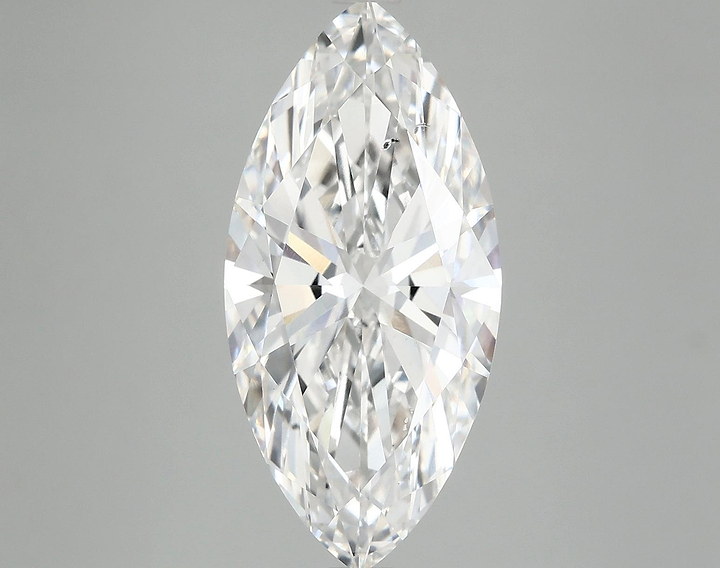 5.05 Carat Marquise Shaped Excellent Cut SI1 IGI Certified Lab Grown Diamond