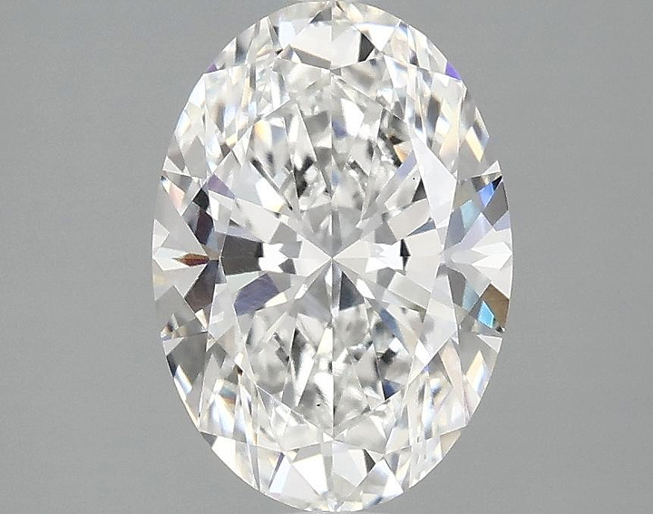 2.1 Carat Oval Shaped Ideal Cut VS1 IGI Certified Lab Grown Diamond