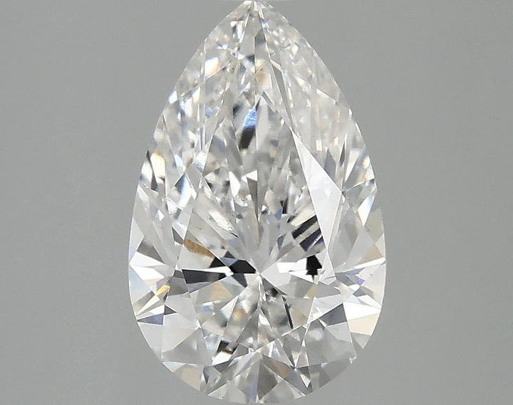 2.09 Carat Pear Shaped Ideal Cut VS2 IGI Certified Lab Grown Diamond