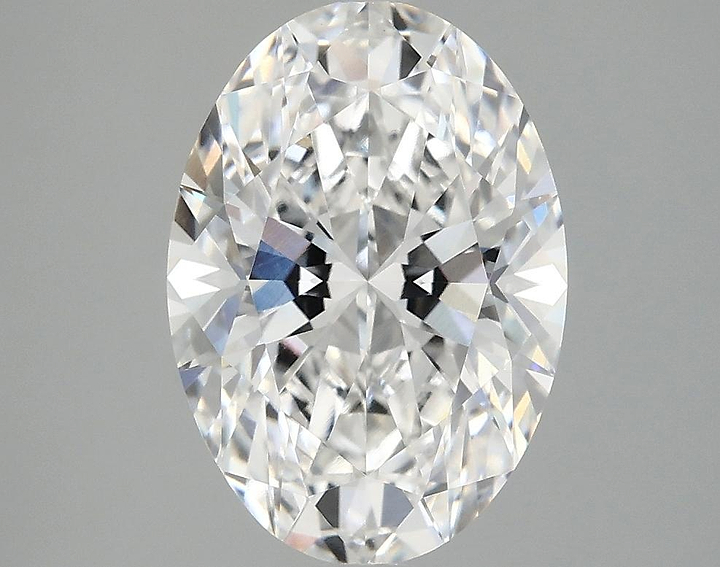 3.09 Carat Oval Shaped Ideal Cut VVS2 IGI Certified Lab Grown Diamond