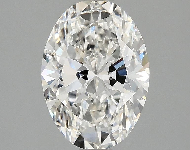 1.54 Carat Oval Shaped Ideal Cut VVS2 IGI Certified Lab Grown Diamond