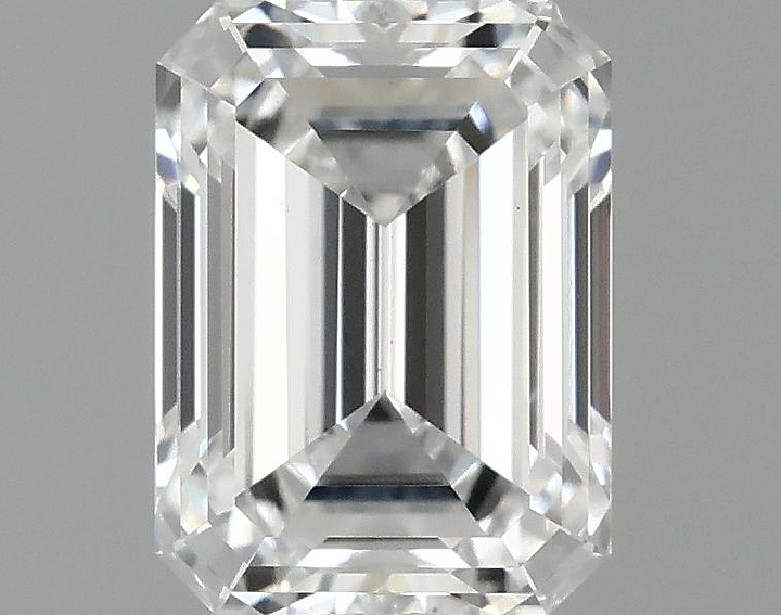 0.97 Carat Emerald Shaped Excellent Cut VS1 IGI Certified Lab Grown Diamond