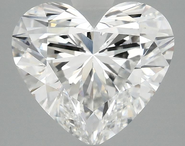 3.08 Carat Heart Shaped Ideal Cut VS2 IGI Certified Lab Grown Diamond