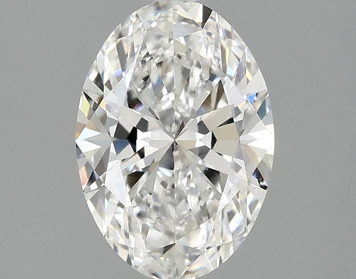 1.57 Carat Oval Shaped Ideal Cut VVS2 IGI Certified Lab Grown Diamond