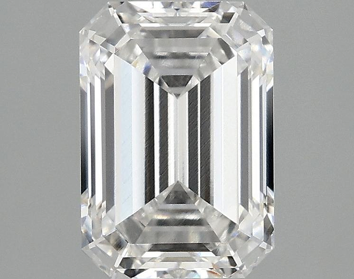 2.06 Carat Emerald Shaped Ideal Cut VVS2 IGI Certified Lab Grown Diamond