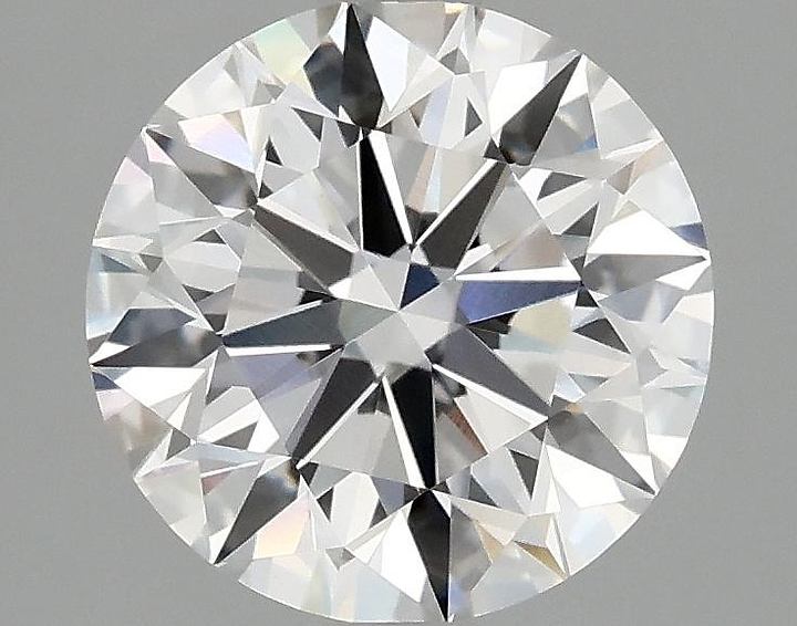 2.07 Carat Round Shaped Ideal Cut VVS2 IGI Certified Lab Grown Diamond