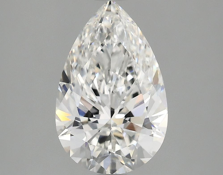 2.05 Carat Pear Shaped Ideal Cut VVS1 IGI Certified Lab Grown Diamond