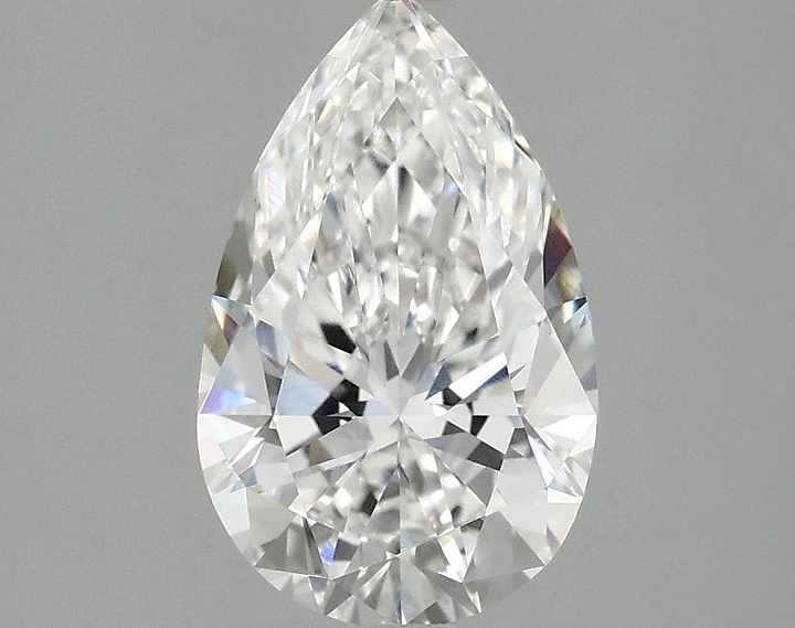 1.91 Carat Pear Shaped Ideal Cut VVS2 IGI Certified Lab Grown Diamond