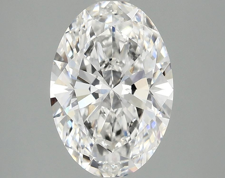 2.54 Carat Oval Shaped Ideal Cut VVS2 IGI Certified Lab Grown Diamond