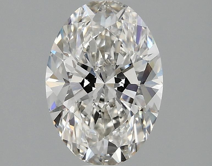 1.45 Carat Oval Shaped Ideal Cut VVS2 IGI Certified Lab Grown Diamond