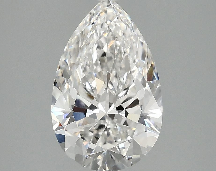 2.09 Carat Pear Shaped Ideal Cut VS1 IGI Certified Lab Grown Diamond