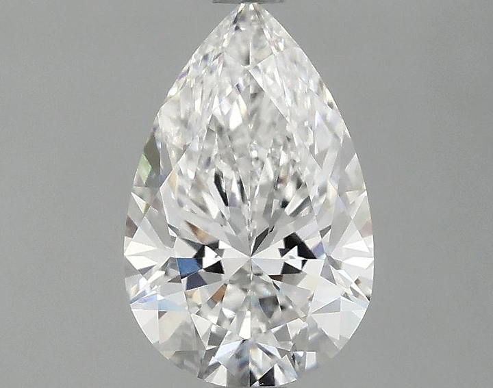 1.56 Carat Pear Shaped Ideal Cut VVS1 IGI Certified Lab Grown Diamond