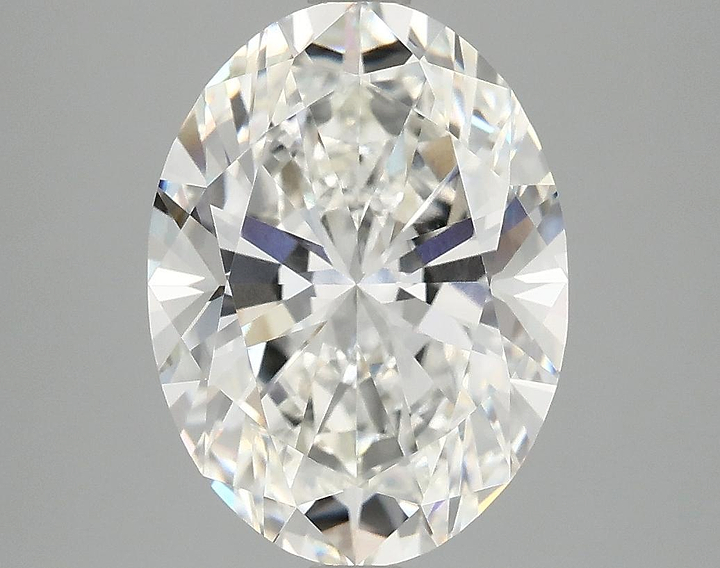 3.95 Carat Oval Shaped Excellent Cut VVS2 IGI Certified Lab Grown Diamond
