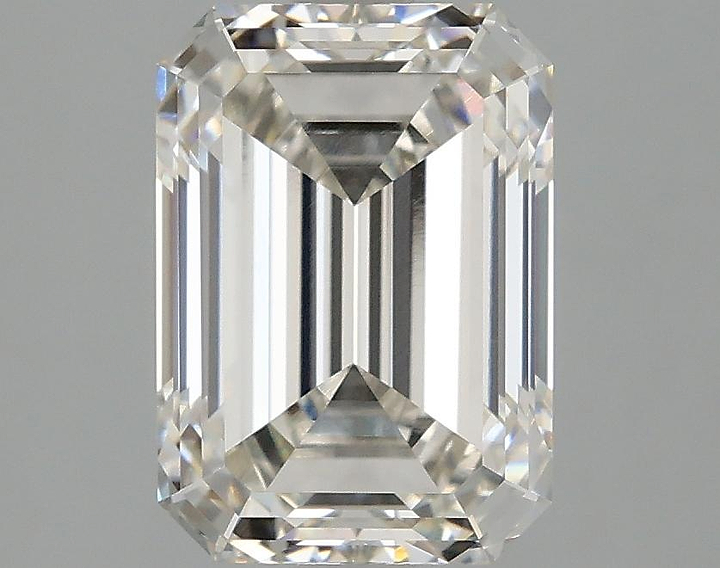 3.04 Carat Emerald Shaped Ideal Cut VVS2 IGI Certified Lab Grown Diamond