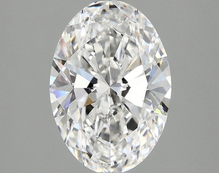 2.02 Carat Oval Shaped Ideal Cut VVS2 IGI Certified Lab Grown Diamond
