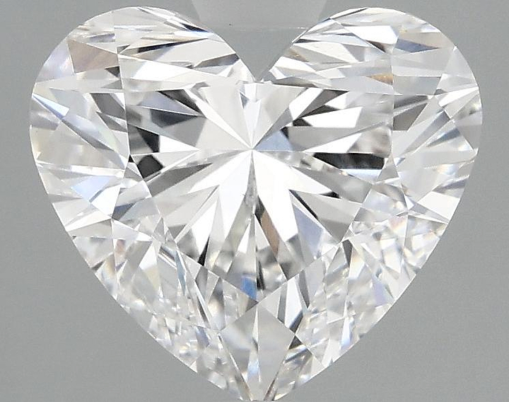 2.98 Carat Heart Shaped Ideal Cut VS1 IGI Certified Lab Grown Diamond