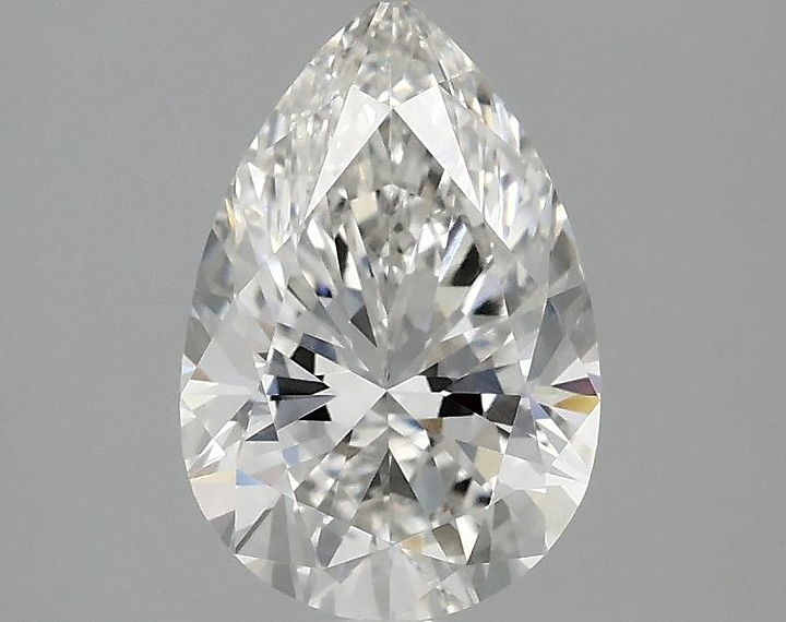 1.53 Carat Pear Shaped Excellent Cut VS1 IGI Certified Lab Grown Diamond